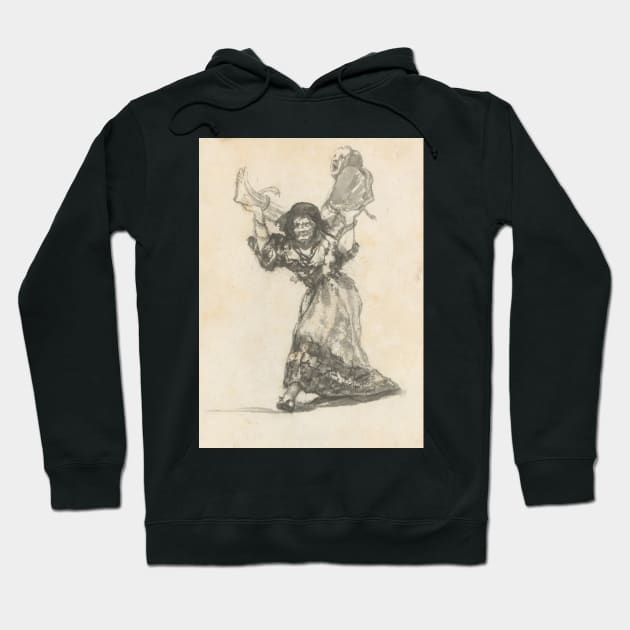 Unholy Union by Francisco Goya Hoodie by Classic Art Stall